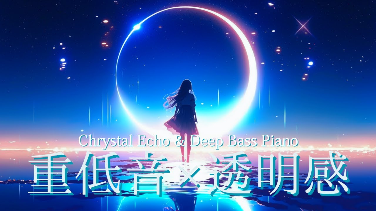 《透明感MAX》重低音の衝撃波 ｜ 透明な世界を駆け抜けるBGM【集中/ドライブ】