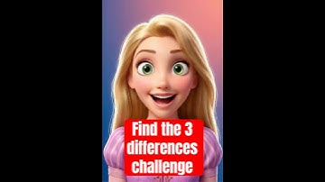"Only 1% Can Find All 3 Differences | PRINCESSE Challenge"