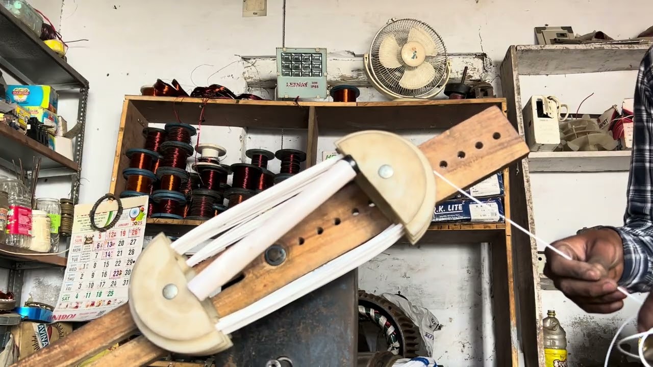 5 hp lubiमोटर वाइंडिंग कैसे करें how to do 5 hp lubimotor winding