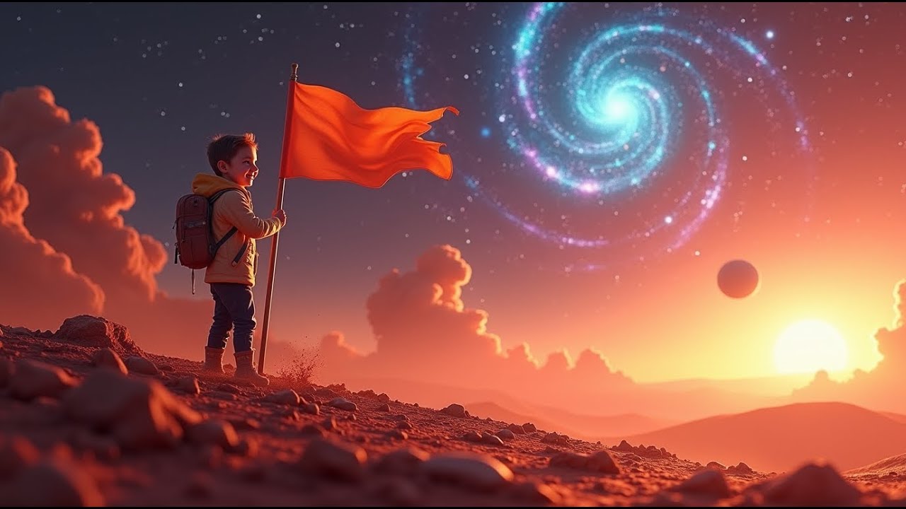 Rocket Ship Goes to Mars 🚀🔴✨ | Exciting Space Kids Rhyme