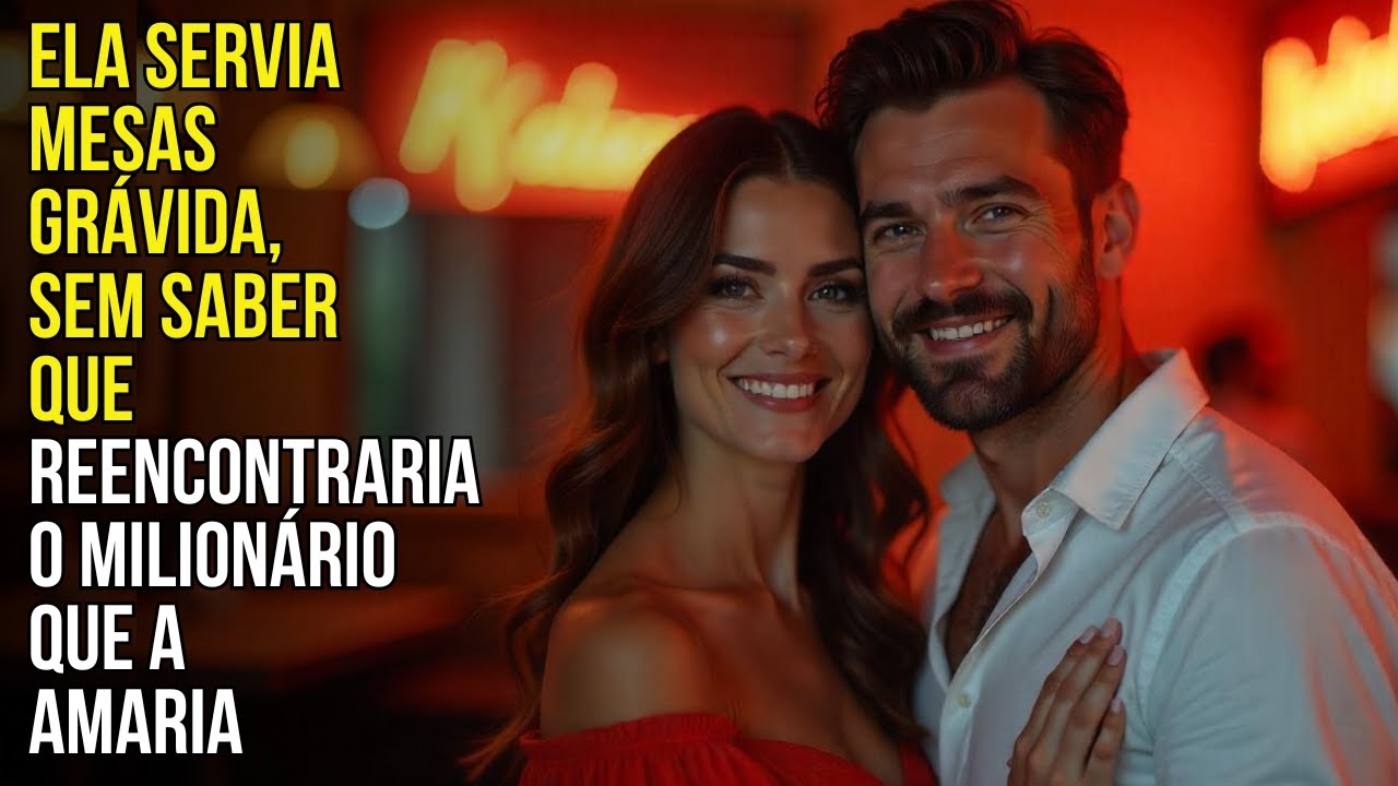 Ela servia mesas grávida, sem saber que reencontraria o milionário que a amaria