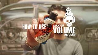 How to Use Max Up Volume Mousse by Johnny's Chop Shop screenshot 1