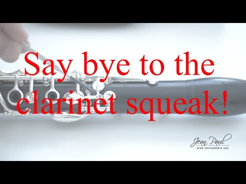 How to - Say bye to the clarinet squeak! (Clarinet Tutorial - Repair).
