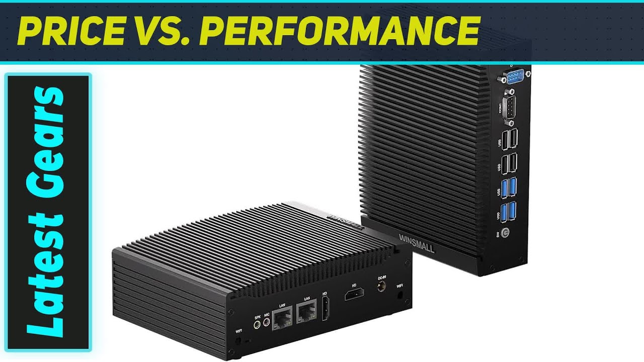 Best Mini PC? i7-10510U Fanless Industrial Computer Hands-On - YouTube