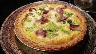 Easy Bacon Broccoli & Cheese Quiche Broccoli Cheddar Bacon Quiche