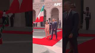Italian PM Giorgia Meloni Meets Polish President Karol Nawrocki in Rome | APT