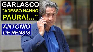 GARLASCO - LE DECISE PAROLE DI DE RENSIS CHE RESTITUISCONO IL QUADRO DELLA SITUAZIONE ATTUALE - NEWS