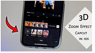 3D Zoom effect in Photos  in iPhone || How to get 3d zoom effect in photos in Capcut screenshot 2