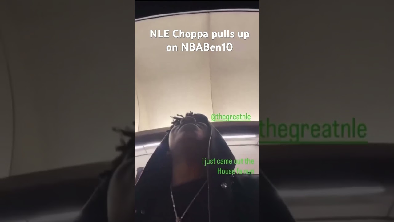 NBA YoungBoy’s right-hand man Ben 10 pulled up on NLE Choppa 