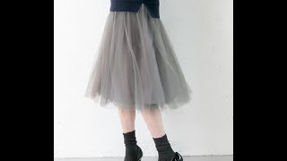 2016 冬トレンドファッション『大人上品ミモレ丈スカート』