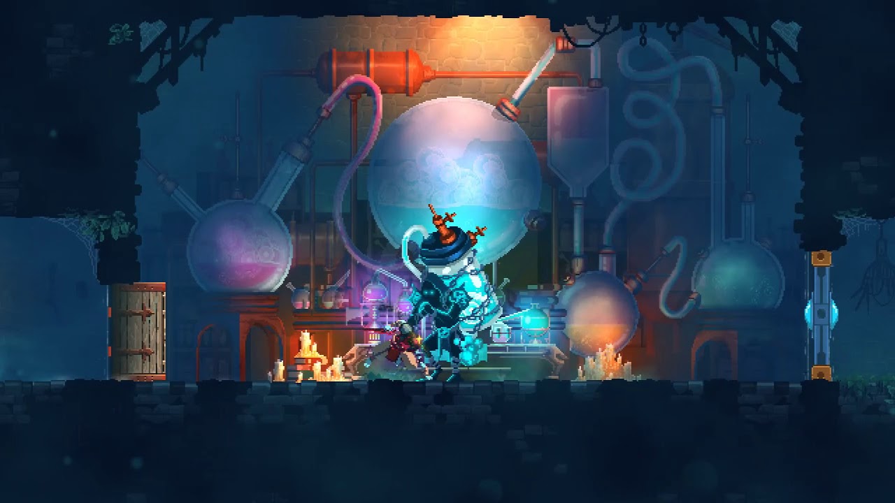 Dead cells крематорий. Расколотые святилища Dead Cells. Dead Cells геймплей. Dead Cells геймплей босс. Dead Cells клетки босса.