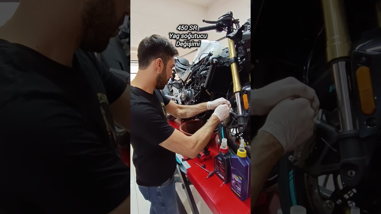 450 Sr yag soğutucu değişimi