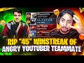 We broke 45 winstreak of angry youtuberteammaterg gamer depression  watch if u want to laugh