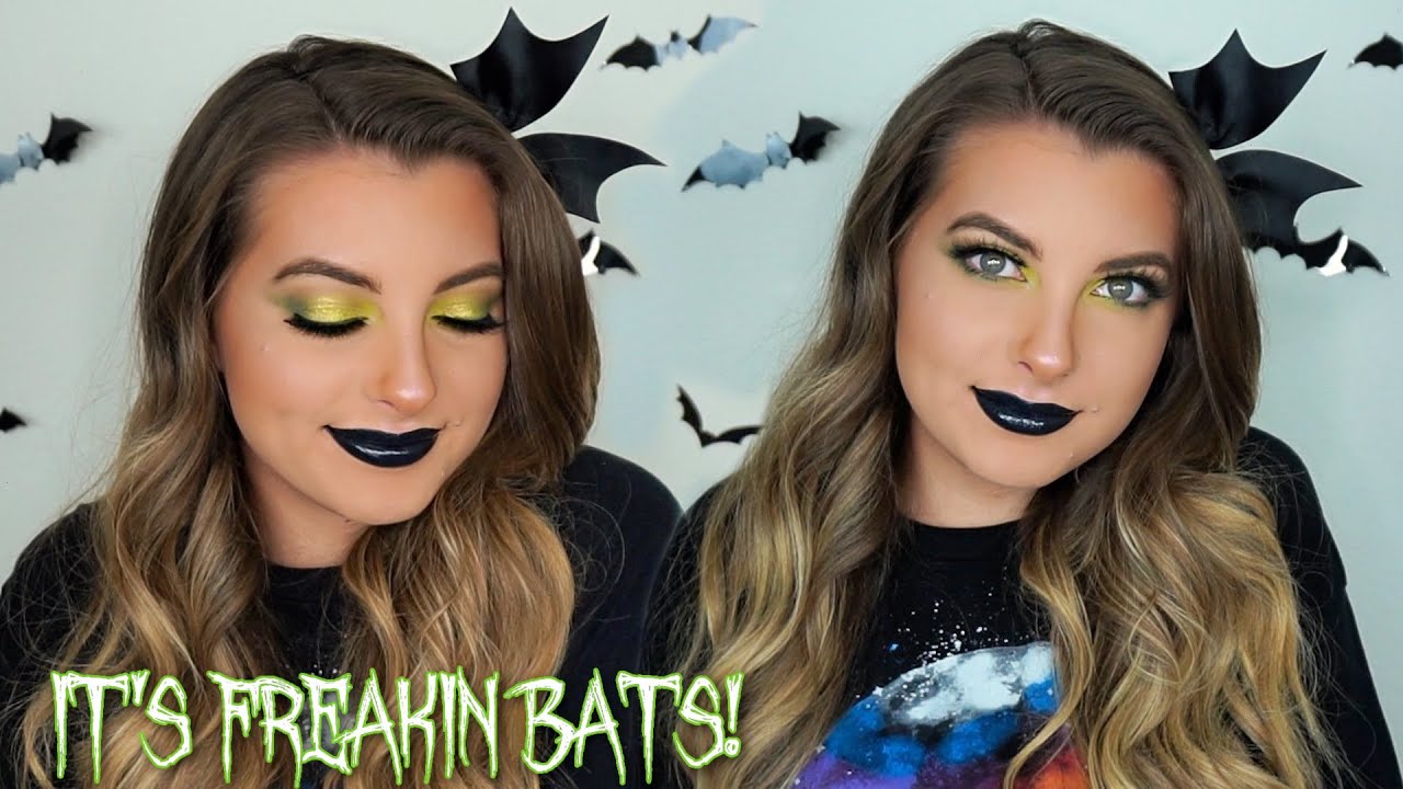 It's Freakin Bats 🦇 Makeup Tutorial! - YouTube