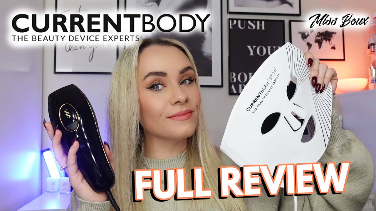 SMOOTHSKIN FIT IPL HAIR REMOVAL DEVICE & CURRENT BODY LED LIGHT THERAPY  MASK FULL REVIEW | MISS BOUX