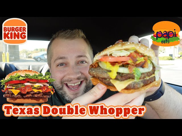 Burger King Texas Double Whopper Review 