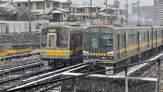 【名古屋市営地下鉄】雪の中の東山線
