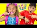 Sasha and Max sing Hurry Up for the school nursery rhymes song