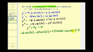 Verifying Solutions to Differential Equations
