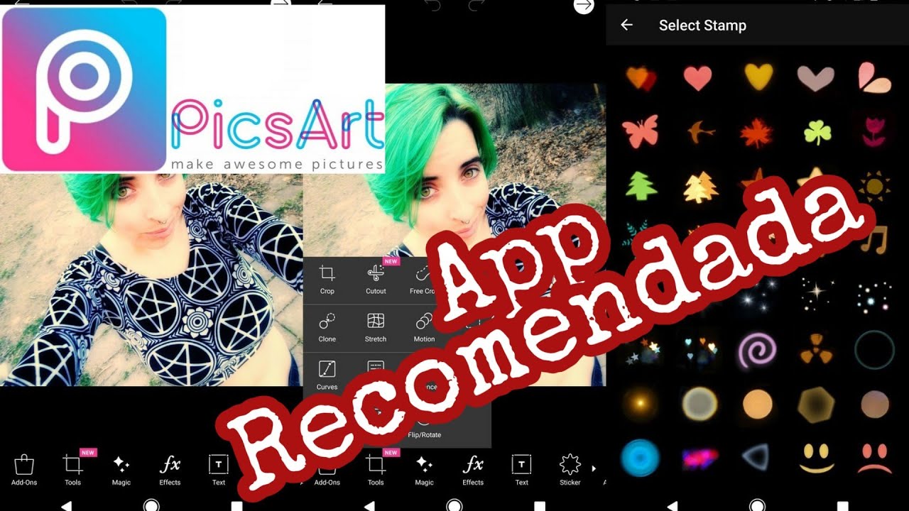 Picsart La Mejor App Para Editar Fotos Desde Tu Celular Youtube