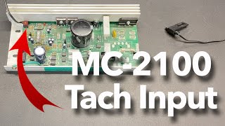 Bandsaw Upgrade Using the Tach Input on an MC-2100 to Have More Consistant Speed Tach Input Test