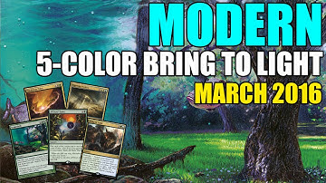 Modern Deck Tech : 5-Color Bring to Light - March 2016