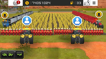 Fs 18 Corn Harvesting Gameplay Multiplayer! Farming Simulator 18 Gameplay Timelapse! #fs18 
