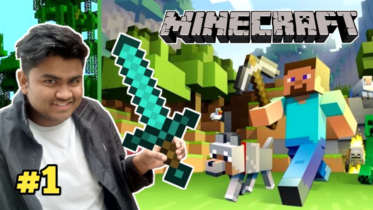 शुभ आरंभ || Playing Minecraft For The First Time || Episode #1 - YouTube