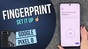 Google Pixel 8 - How to set up Fingerprint • 📱 • 👆🏼 • 🔐 • Tutorial
