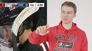 Connor Bedard Has The Weirdest Tape Job