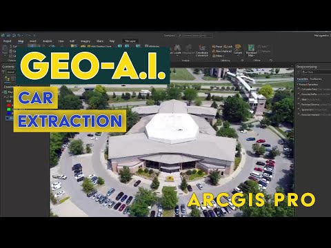 GEO-AI Tools to Extract Cars from Drone Imagery in ArcGIS Pro