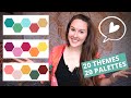 20 Unique Wedding Theme Ideas + 20 Color Scheme Palettes (one to go with each theme!)