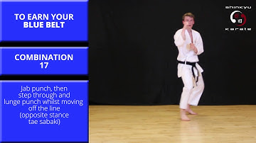 Train At Home: Combinations - Grading to 5th Kyu (Blue Belt)