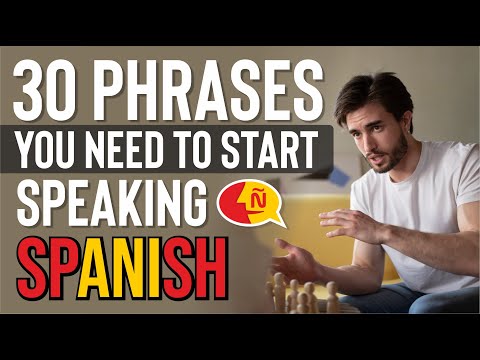 🗣 The most basic phrases YOU NEED to start speaking Spanish fluently