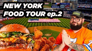 COME SI MANGIA ALLO YANKEE STADIUM? 🍔🏟️ | Food Tour New York EP.2 🗽 | MochoHf