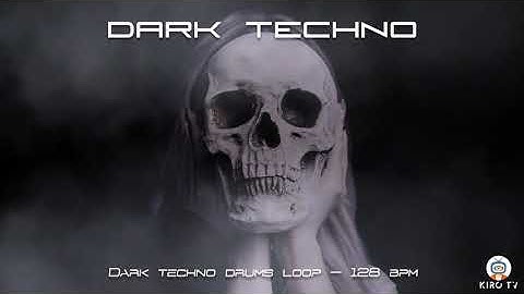 Dark techno drums Loop - 128 BPM