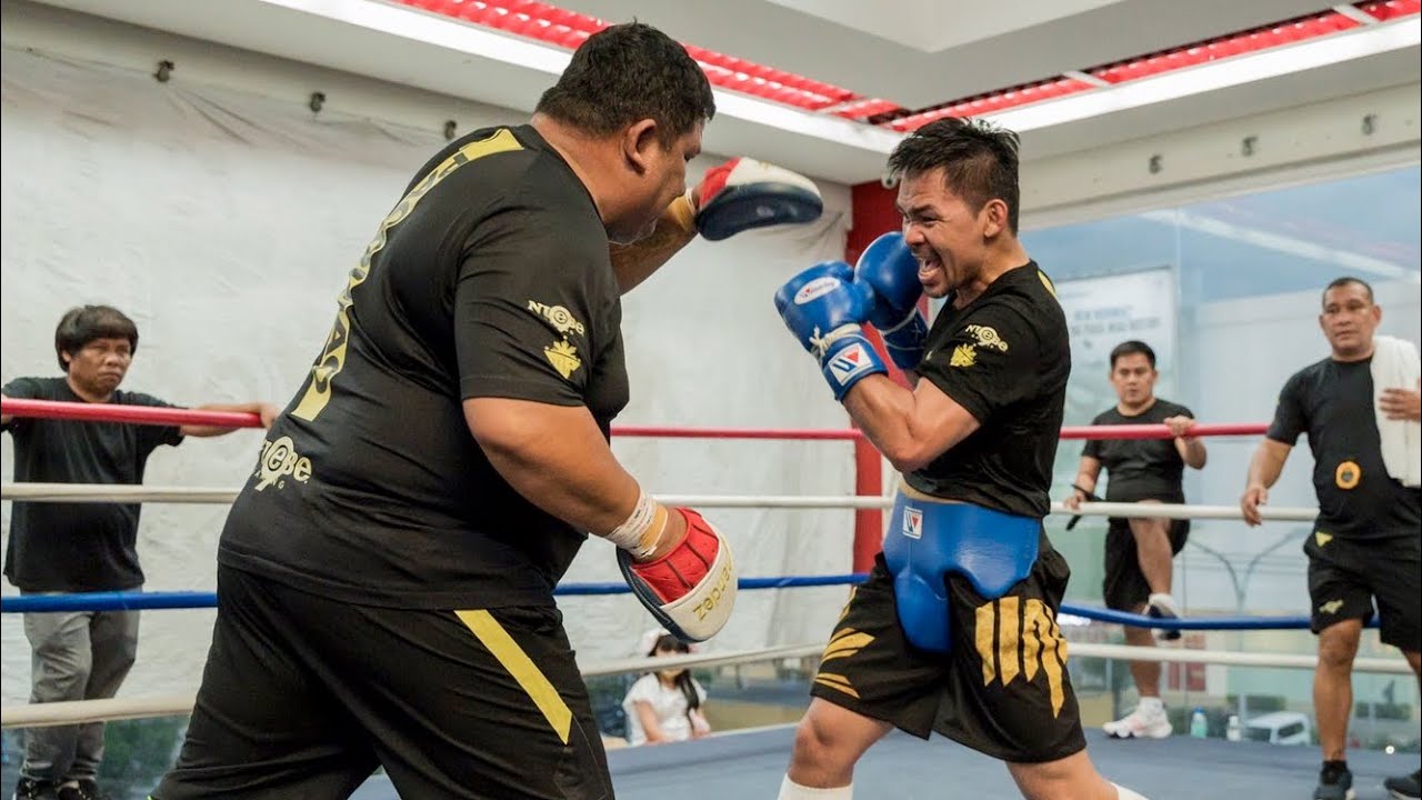 Inside look into #TeamPacquiao training camp 🥊 👀
