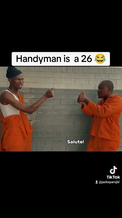 Handyman is a 26👍👍🔥 #thandocomedy #ejele