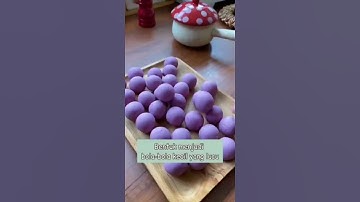 Thumbnail of Bola bola ubi ungu bikinnya superr gampang🍠👈#resep #resepmudah #berbagiresep