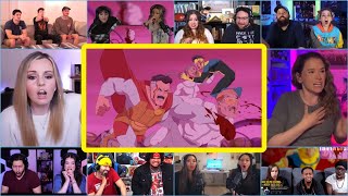 YouTubers React To Invincible And Omni-Man Vs Viltrumites | Invincible S2 Ep 4 Reaction Mashup