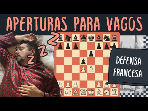 Defensa Francesa SUPERSENCILLA 👶 APERTURAS de ajedrez para VAGOS Las defensas básicas imprescindibles en el ajedrez