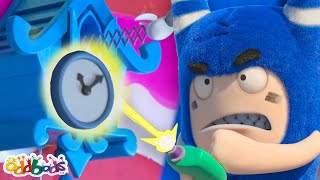 pogo can control time new oddbods full episode funny cartoons for kids