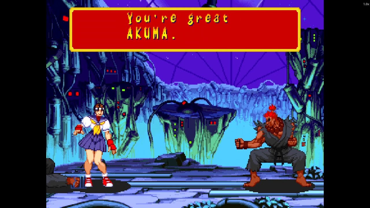 AKUMA & SAKURA — Master and Student Clash! | Marvel Super Heroes vs Street Fighter Retro Tag Team