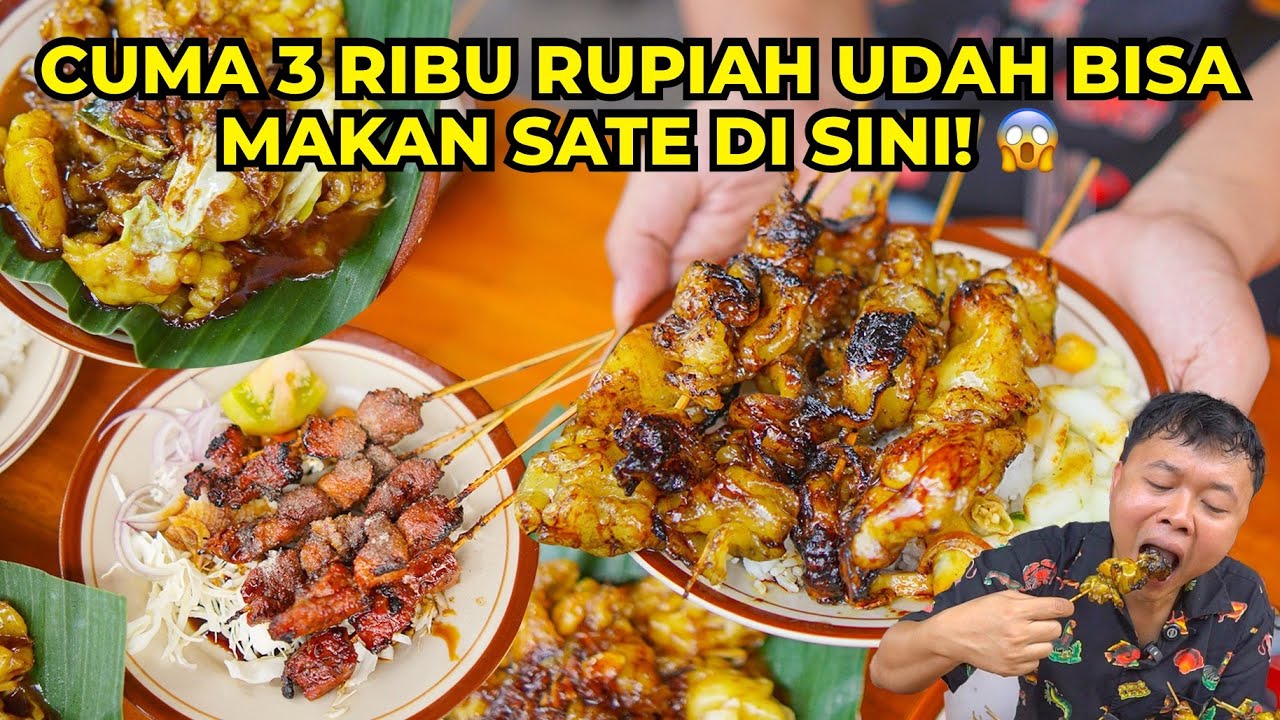 Viral di Solo! Sate kambing Cuma 3 Ribuan!