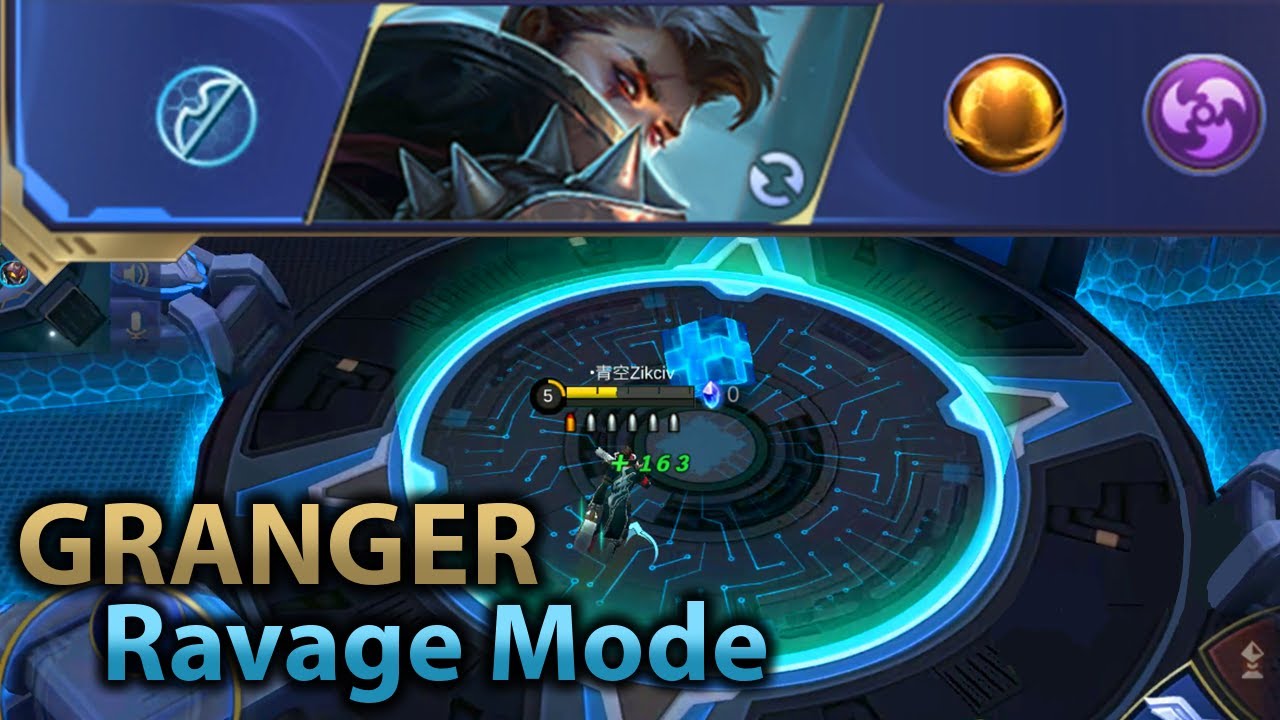 NEW HERO GRANGER IN RAVAGE MODE - Mobile Legends Bang Bang