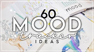 60 Mood Trackers From 4 Years Of Bullet Journaling!