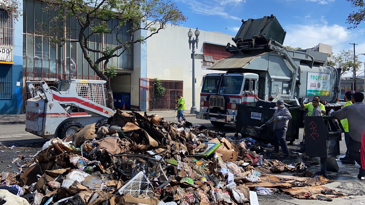 Burned Garbage Pile Cleanup - NASA Services