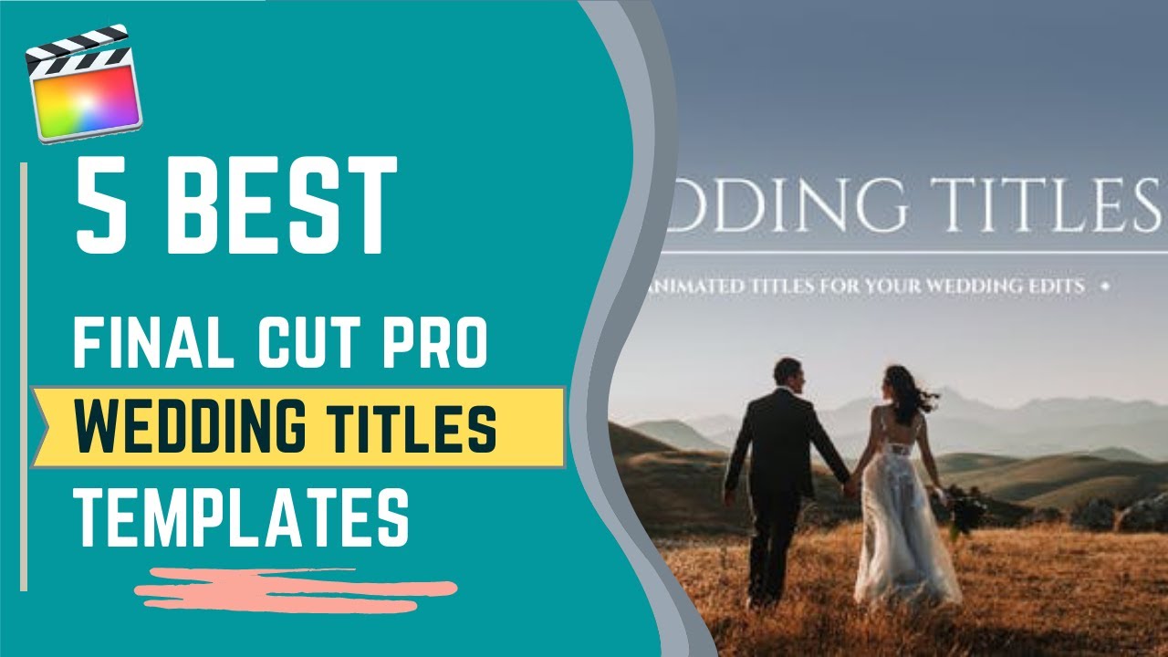 free wedding title for final cut pro