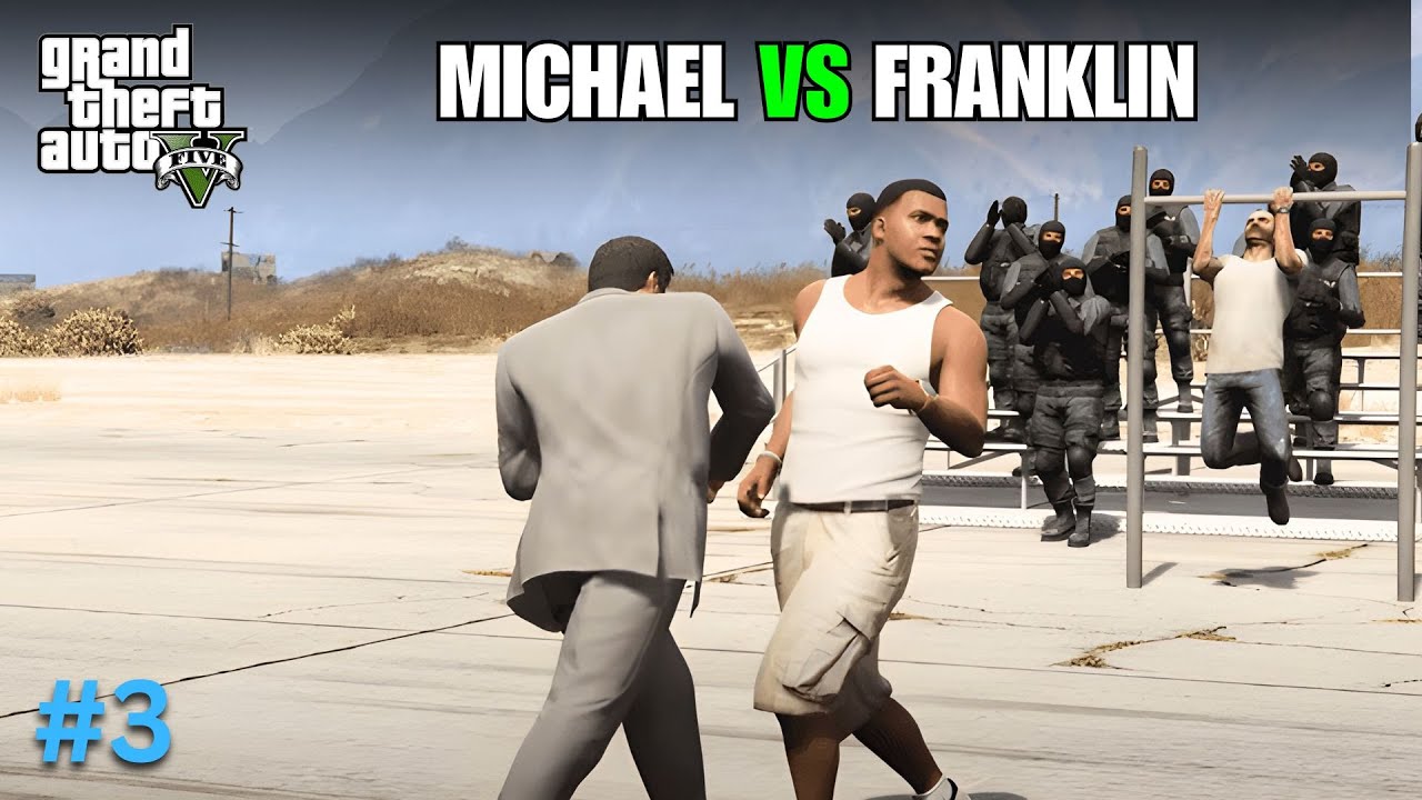 MICHAEL VS FRANKLIN GTA 5 #3 @TechnoGamerzOfficial - YouTube