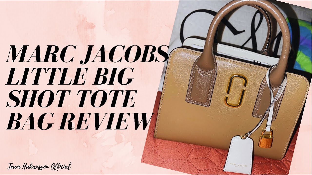 UNBOXING MARC JACOBS LITTLE BIG SHOT TOTE BAG\COOL,STYLISH AND WEARABLE BAG  